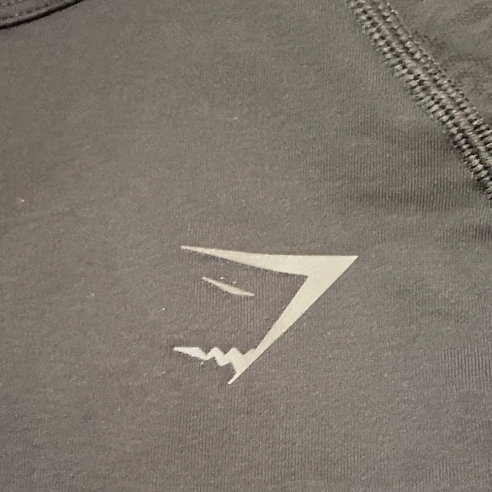Gymshark Women’s Black Long Sleeve Crop Top Size Medium - Picture 6 of 9